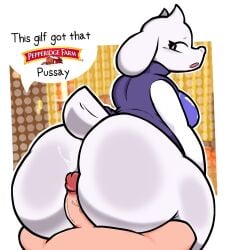 big_ass big_breasts big_penis breasts bubble_butt female furry hot_dogging huge_ass huge_breasts huge_cock lewdewott milf penis thick_thighs toriel undertale wide_hips