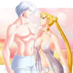 1girls bishoujo_senshi_sailor_moon clothing erect_nipples erect_nipples_under_clothes female hourglass_figure hypnosis lingerie male medium_breasts mind_control negligee nightgown panties prince_diamond shirtless thedarkness usagi_tsukino