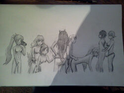 arms_behind_back bi_domination bisexual blake_belladonna bondage breasts electronics faunus female femdom femsub forced_partners gag group_sex human incest jaune_arc jnpr lie_ren male male_and_female_subs malesub masturbating_while_watching monochrome multiple_boys multiple_girls multiple_subs nora_valkyrie orgy pegging penis pyrrha_nikos ruby_rose rwby sketch spitroast straight strap-on team_jnpr team_rwby traditional_media_(artwork) weiss_schnee whip yang_xiao_long yuri