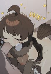 bird_girl blowjob fellatio junkzero nude owl sex