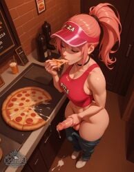 1futa abs ai_generated balls big_balls big_breasts big_butt big_penis big_thighs breasts chest cock cum_on_food cumming_in_food curvy dick dickgirl dickgirl_only eating futa_only futanari looking_at_viewer nsfw odinsai patreon_logo patreon_username penis perfect_ass perfect_body perfect_boobs perfect_legs pizza sexy sexy_body sexy_pose small_waist solo stable_diffusion testicles uncensored