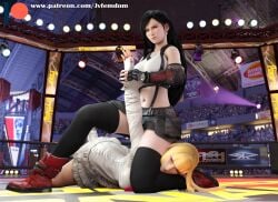 3d 3girls absurd_res arrogant asphyxiation ass ass_up beaten black_hair blender catfight choking cling clothed clothed_female defeated dominant dominant_female domination dominatrix emilie_de_rochefort female female_domination female_only femdom femsub final_fantasy final_fantasy_vii final_fantasy_vii_remake fully_clothed head_between_thighs headscissors helpless highres humiliated humiliating humiliation jpeg jvfemdom knee_boots leg_lock leglock legs lezdom light-skinned_female light_skin long_hair looking_pleasured muscular muscular_thighs non-nude oral passed_out pinned pinned_down round_ass round_butt sadism sadistic sadistic_female sex short_hair smothering smothering_ass smug smug_face smug_grin stockings submission submission_hold submissive suffocation tekken tekken_8 thighs tifa_lockhart utter_domination white_boots wrestling yuri