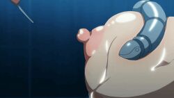 arms_above_head blushing bouncing_breasts breasts electrostimulation eyes_open gif hanna_college nipple_clamp nipple_torture nipples open_shirt rakuen_shinshoku_island_of_the_dead red_hair shocked_expression shocking_nipple tentacle tentacle_around_arm tentacle_around_breasts tentacle_around_waist tentacle_restraint tongue_out