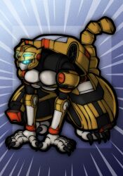 tachi (metal cardbot) from metal cardbot by radarlov3r (artist)
