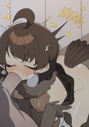 bird_girl blowjob fellatio junkzero nude owl sex