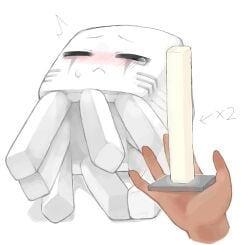 ahe_gao comic end_rod ghast_(minecraft) happy_ghast_(minecraft) imminent_penetration imminent_sex microsoft minecraft mojang monster sweat