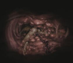 1girls ass eaten_then_fucked female human inside_creature interspecies monster monster_on_female original tagme tentacle tentacle_sex vore vorentacle