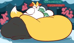 bbw big_ass big_breasts braixen breasts bubble_butt cleavage female furry huge_ass huge_breasts hyper_ass lifelinelemons nintendo overweight pokemon pokemon_(species) ssbbw tagme thick_thighs weight_gain wide_hips