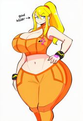 samus aran from metroid by lubbasdump