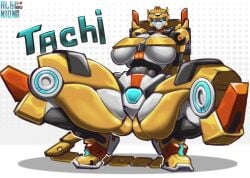 tachi (metal cardbot) from metal cardbot by albinion