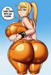 samus aran from metroid by lubbasdump