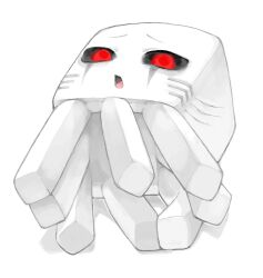 ahe_gao comic ghast_(minecraft) happy_ghast_(minecraft) imminent_sex microsoft minecraft mojang monster sweat