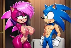 ai_generated anthro ass bikini blue_body breasts brother_and_sister female from_behind incest indoors magenta_fur male male/female mating_season pink_hair pussy sex sex_from_behind sibling_romance siblings siblings_with_benefits sling_bikini sonia_the_hedgehog sonic_(series) sonic_the_hedgehog sonic_the_hedgehog_(series) sonic_underground straight