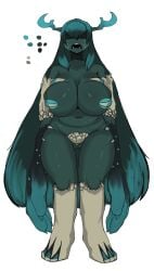 killer._ez microsoft minecraft mojang monster monster_girl tagme warden_(minecraft) warden_woman_(minecraft)