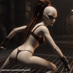 1girls ai_generated airtist alien alien/human alien_girl alien_humanoid animated ass aurra aurra_sing bikini bikini_bottom bikini_top bra child_bearing_hips clone_wars close_up curvaceous curvaceous_ass curvaceous_body curvaceous_female curvaceous_figure curvaceous_hips curvaceous_thighs curvy curvy_body curvy_female curvy_figure curvy_hips curvy_thighs female female_focus female_only lucasfilm panties patreon star_wars tagme thick thick_hips thick_legs thong underwear waifu white_body