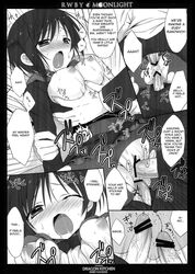 cape censored comic double_penetration faceless_male female human male rape ruby_rose rwby tagme