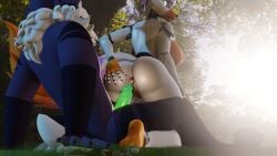 16:9 2024 3d_(artwork) absurd_res after_anal after_sex against_surface animatronic anthro anus big_breasts big_butt black_sclera blue_body bodily_fluids breasts butt canid canine claws clothing cum cum_in_ass cum_inside day digital_media_(artwork) duo ejaculation erection female fingerless_gloves fingerless_gloves_only five_nights_at_freddy's five_nights_at_freddy's_world fox genital_fluids genitals gloves gloves_only glowing glowing_eyes green_penis hand_on_butt hand_on_own_butt handwear handwear_only hi_res humanoid_genitalia humanoid_penis intraspecies light lolbit_(fnaf) looking_at_another looking_at_partner looking_back looking_back_at_another looking_back_at_partner machine male male/female mammal mostly_nude mrs_dexie nature neck_tuft nipples on_glass orange_anus orange_breasts outside outside_sex penis plant purple_claws purple_nipples robot robot_anthro scottgames sex sitting sitting_on_grass sitting_on_ground spread_legs spreading striped_arms striped_legs sunlight tail tree tuft vulva white_body white_eyes widescreen
