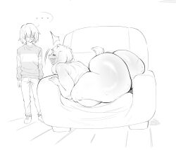 big_ass big_butt bubble_ass bubble_butt deltarune large_ass large_butt milf pankekes toriel undertale undertale_(series)