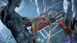 1girls 3boys 3d 3monsters animated ashley_graham ashley_graham_(brooke_elizabeth_mathieson) beowulf1117 big_breasts blonde_hair breasts broken_rape_victim cervix_kiss closed_eyes creepy_atmosphere cum cum_on_floor dark_ambience fallopian_tubes female female_human femsub fucked_by_monster gangbang gif human imminent_impregnation internal_view interspecies interspecies_rape loop male maledom monster monster_on_female no_sound open_mouth ovaries penetration penis pussy regenerador resident_evil resident_evil_4 short_hair shorter_than_10_seconds spread_legs straight uterus vaginal_penetration x-ray