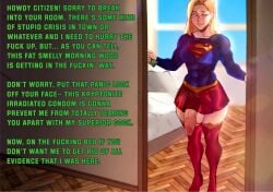 athletic_futanari big_balls big_penis blonde_hair blue_eyes boots condom condom_in_hand dirty_talk dominant dominant_futa dukenukiler edit edited english_commentary english_text erection fat_balls fat_cock full-package_futa futa_focus futa_only futanari horny_futa huge_balls huge_penis implied_rape inminent_rape inminent_sex looking_at_viewer morning_erection morning_sex morning_wood muscular_futa partially_nude partially_visible_penis penis_out penis_under_skirt saggy_balls saggy_scrotum scrotum semi_erect simple_background simple_coloring simple_shading smelly_cock smiling_at_viewer super_girl supergirl supergirl_(series) superheroine thick_penis thick_thighs upscaled veiny_penis white_skin