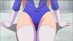 animated female gloves leggings leotard mature_female queen's_blade queen's_blade_rebellion screencap shigi siggy sigui_(queen's_blade) spread_legs