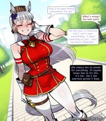 1female 1girl 1girls 2026 absurdres aesthetic agnes_tachyon_(umamusume) ai_generated animal_ears anime anime_style armband artist_name bare_shoulders beautiful beautiful_female beautiful_girl belt_pouch big_ass big_breasts bitch blunt_bangs blurred_background blush blush_lines blushing blushing_female boots bow bowtie breasts brown_headwear bubble_ass bubble_butt buttons closed_eyes comic comic_page comic_panel comic_strip cover_page curvy curvy_body curvy_female curvy_figure curvy_hips curvy_thighs cute cute_face cygames day dialogue digital_art digital_painting double-breasted dress dutch_angle ear_covers english english_dialogue english_text futa futa_focus futa_on_female futa_only futa_sans_pussy futa_with_female futadom futanari gloves gold_ship_(umamusume) grey_hair grin hat high_quality highres horse horse_ears horse_girl horse_tail horsecock_futa huge_breasts lamppost large_ass large_breasts line_art long_comic long_hair manga_style multiple_panels outdoors pantyhose patreon patreon_link patreon_logo patreon_username phanary pillbox_hat pouch red_bow red_bowtie red_dress road sexy sexy_body sexy_female sexy_pose sky sleeveless sleeveless_dress slut smile soft_shading solo solo_focus speech_bubble standing street tail text text_box text_bubble text_focus thick thigh_strap trainer_(umamusume) tree twitter umamusume umamusume_pretty_derby web_address white_gloves white_pants white_pantyhose