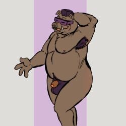 1:1 absurd_res anthro armpit_hair balls bebop belly body_hair eyewear eyewear_only facial_piercing flaccid genitals hi_res humanoid_genitalia humanoid_penis joesanchez male mammal mohawk nipples nose_piercing nude overweight overweight_male penis piercing septum_piercing smile solo suid suine sunglasses sunglasses_only sus_(pig) teenage_mutant_ninja_turtles wild_boar