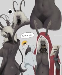 1boy 1girls ass big_ass big_breasts breasts bubble_ass bubble_butt child_bearing_hips christmas curvy curvy_figure dat_ass demon demon_girl dumptruck_ass fat_ass female female_focus giant_breasts gigantic_breasts ginormous_breasts hairy_pussy huge_ass huge_breasts krampus large_ass large_breasts massive_breasts monster monster_girl rule_63 scar scars scars_all_over skullse text thick_ass voluptuous voluptuous_female wide_hips