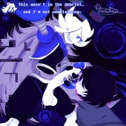 cute cyber_girl cyberspace deltarune_freedom_edition dialogue digital_girl fangs futadom futanari glowing huge_cock hung hung_futa long_hair precum razor_xo saliva sharp_teeth showing_off tongue_out vessel_(deltarune) vessel_(fe) worship worshiping