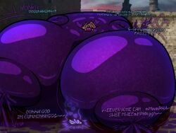 big_ass big_breasts blueberry_inflation breasts bubble_butt cleavage female huge_breasts hyper_breasts inflation lactating lactation macro nipples sinflative tagme thick_thighs wide_hips