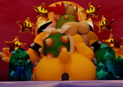 1girls 3d 3d_(artwork) 4boys ass betrayal bib big_ass big_butt bowser bowser_jr. butt doommusk facesitting father_and_son grand_star hi_res huge_ass huge_butt human koopa lire_(doommusk) luma macro male mario mario_(series) mario_bros mask monkey nintendo oc open_mouth primate red_hair rosalina smile spiky_shell star super_mario_bros. super_mario_galaxy throne turtle yellow_body