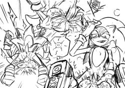 2boys black_and_white breeding cuntboy cuntboy/male cuntboy_penetrated fertilization furry furry_only gay impregnation junisnowhere mating_press shadow_the_hedgehog sonic_(series) sonic_the_hedgehog sonic_the_hedgehog_(series) vaginal_penetration vaginal_sex yaoi