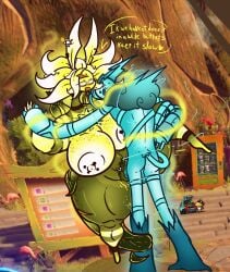 big_ass big_breasts cherrymania69 dj_arts huge_ass huge_breasts penis penis_in_pussy plants_vs_zombies plants_vs_zombies:_garden_warfare sunflower_(pvz) sunflower_queen_(pvz) sunny_(dj_arts) vaginal_penetration