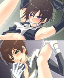 2boys code_geass femboy gay lelouch_lamperouge male multiple_males suzaku_kururugi tagme yaoi