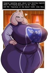 toriel from undertale by illustratorfake