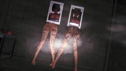 after_sex ann_takamaki body_writing cum_dump cum_on_body fucked_silly makoto_niijima persona_5 sex_slave stuck_in_wall