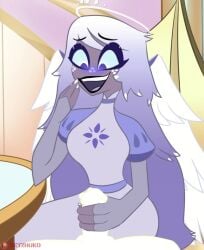 animated cum emily_(hazbin_hotel) english_dialogue english_voice_acting handjob hazbin_hotel jellyfishjubilee mp4 preview retzhuko_(artist) sound tagme talking_to_viewer video vivienne_medrano vivziepop voice_acted wip work_in_progress