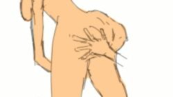 hand_on_ass invisible_man jiggling_ass jiggling_breasts naked_female randomart smack_(sound_effect) smacking_ass sound sound_effects spanking tagme video