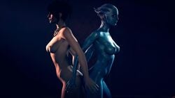 liara t'soni from dragon age by rescraft