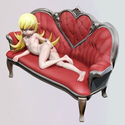 oshino shinobu from bakemonogatari by leslyzerosix