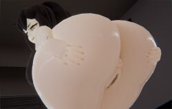 the_coffin_of_andy_and_leyley renee_graves mr_chazz80 tagme blender 3d 1girls female female_only solo huge_ass bubble_butt ass_focus presenting_hindquarters sweaty_ass pussy anus bottomless hyper_ass dumptruck_ass presenting spread_ass
