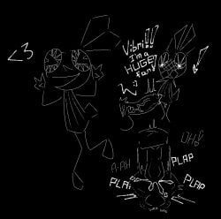 vibri from vib-ribbon by breakcoreyuri