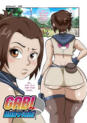 gabi braun from attack on titan by akuroruka