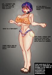 1girls 2d alternate_breast_size barely_clothed barely_contained barely_contained_breasts barely_fits barely_visible_genitalia barely_visible_pussy big_areola big_ass big_boobs big_breasts big_butt big_nipples big_thighs bimbo bimbo_body bimbo_lip bimbo_lips bimbofication bimbofied child_bearing_hips choker choker_collar coercion collar condom condom_accessories condom_belt confused confused_expression confused_look cum_dumpster cum_rag deltraphene dialogue dumb dumb_girl dumbification english_text erect_nipples female female_only high_heels hips hips_wider_than_shoulders huge_areolae huge_ass huge_breasts huge_nipples huge_thighs juno_(overwatch) large_areolae large_ass large_breasts large_butt large_nipples large_thighs light-skinned_female light_skin miniskirt overwatch overwatch_2 question rendered scared sex_slave slave slave_collar snatched_waist sold_to_slavery solo sombra steam steaming steaming_body steamy steamy_ass steamy_breath stomach stupid sweat sweating sweaty sweaty_ass sweaty_breasts sweaty_butt terrorist text text_on_clothing text_on_shirt tricked tricked_into_sex vietnamese vietnamese_female
