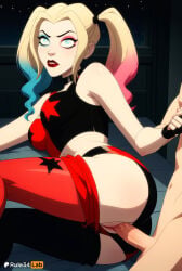 harley quinn from dc by rule34lab