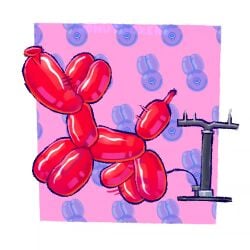 air_pump air_pump_in_butt ambiguous_penetration animate_inanimate animated animation balloon balloon_animal balloon_dog balloon_fetish balloon_inflation blush blush_lines canine expansion expansion_fetish expansion_sequence hyper hyper_penis inanimate_animate inanimate_object inflation inflation_sequence inhuman_genetalia less_than_30_seconds no_sound object_sex objectophilia objectum on_all_fours penis_bigger_than_body penis_growth penis_growth_(enlargement) penis_sans_balls red_body self_upload shiny shiny_body tagme video