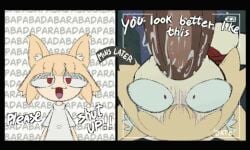 5:3 animated anthro bav blush dark-skinned_male deep_throat duo female male male/female male_on_top neco-arc no_sound on_top oral oral_penetration penetration recording short_playtime tagme talking_to_another tsukihime type-moon video yapping