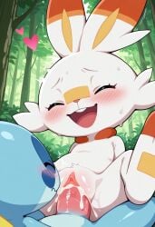 penis anguirus12345 sobble scorbunny pussy pokemon pokemon_(species) nintendo ai_generated feral anthro blush white_fur blue_body white_body feral_penetrating feral_on_female feral_penetrating_anthro feral_penetrating_female feral_on_anthro anthro_penetrated female_anthro anthro_female penetration male female mammal male/female male_penetrating female_penetrated male_penetrating_female forest sex male_feral feral_male generation_8_pokemon cum cum_inside cum_in_pussy