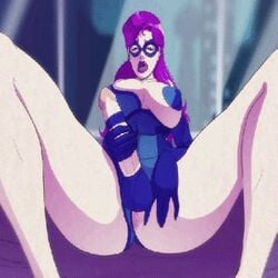 af animated cum futa_only futanari intersex masturbation purple_hair solo_futa the_phantom_futa uncensored