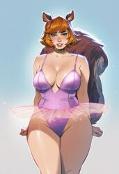 1girls ai_generated avengers big_ass big_breasts big_thighs breasts chest curvaceous curvy curvy_figure digital_media_(artwork) doreen_green female furry_tail hips hourglass_figure huge_ass huge_breasts huge_thighs large_ass large_breasts large_thighs legs light-skinned_female light_skin marvel marvel_comics marvel_rivals mature mature_female mutate_(marvel) new_avengers phophopho squirrel_ears squirrel_girl squirrel_girl_(marvel) squirrel_girl_(marvel_rivals) squirrel_tail tail thick thick_hips thick_legs thick_thighs thighs voluptuous waist wide_hips wide_thighs